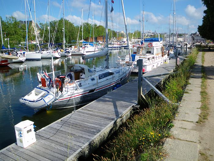 De haven van Vannes