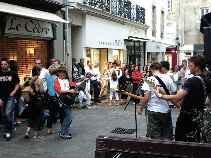 Vannes, straatmuziek festival