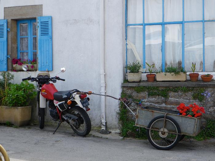 Ile aux Moines, het dorp