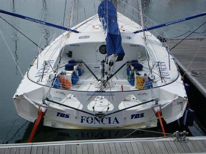 De boot waarmee Michel Desjoyeaux de Vendée Globe won