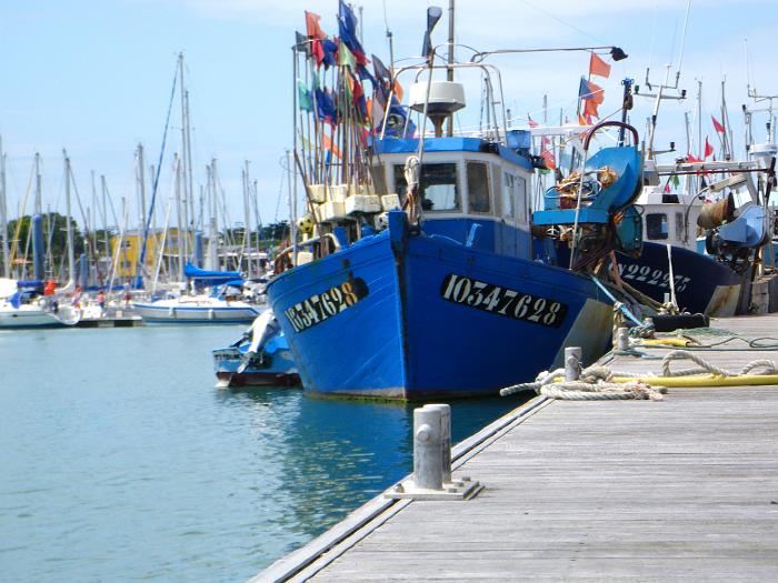 De haven van St.Denis op Ile d'Oléron