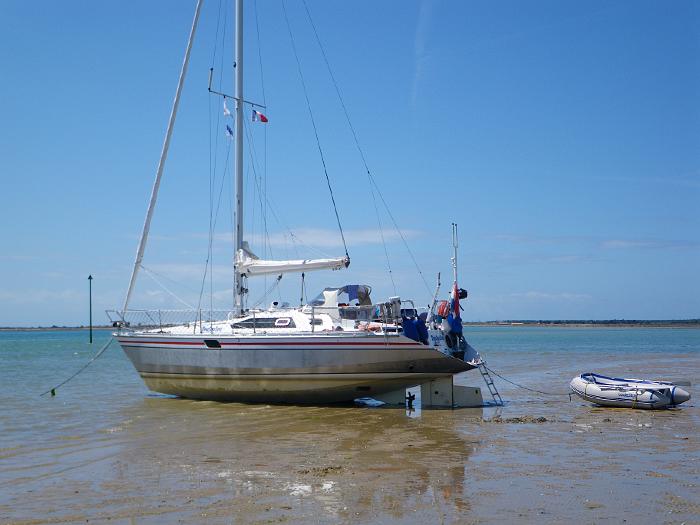 Vlak daarna een mooie droogvalplek