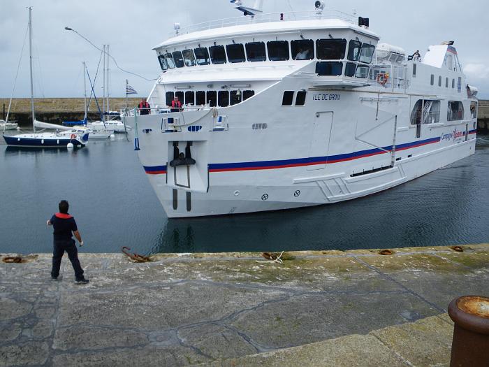 De veerboot uit Lorient